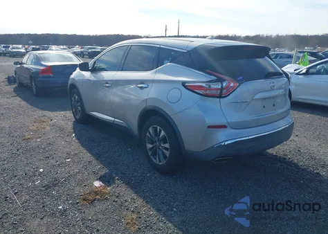 2016 Nissan Murano Platinum/S/Sl/Sv z USA, uszkodzony, nr VIN 5N1AZ2MH9GN110883